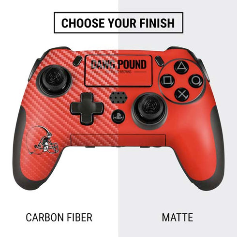 NFL Cleveland Browns Team Motto PlayStation Scuf Vantage 2 Controller Skin